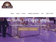 Tablet Screenshot of cupacabana.com